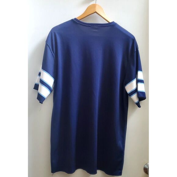 Tennessee Titans Jersey RARE Practice Blue SZ LG Reversible NFL Size Tag Removed - Picture 6 of 11